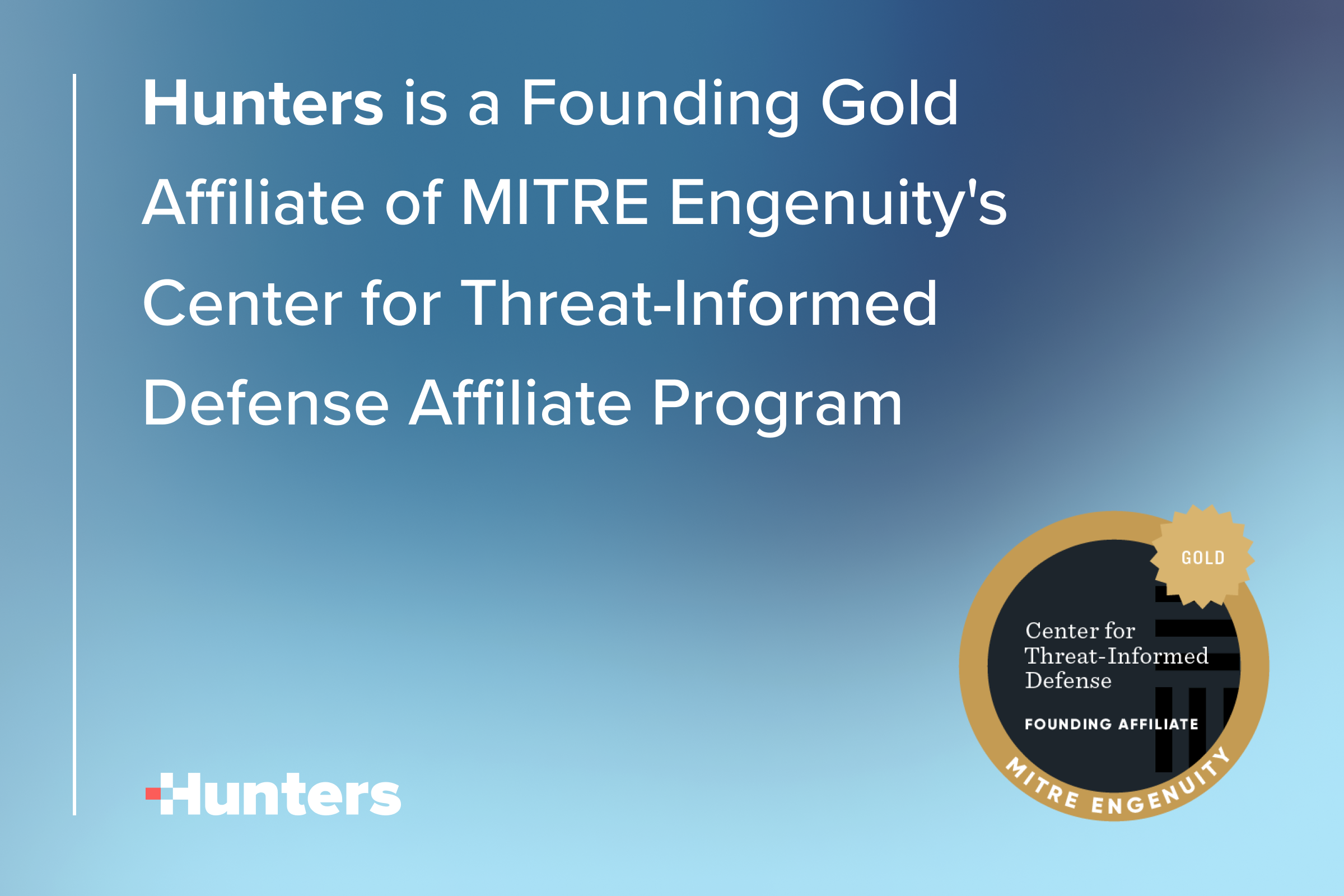 Hunters is Now a MITRE Engenuity Research Affiliate