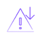 Warning Triangle down Icon-1